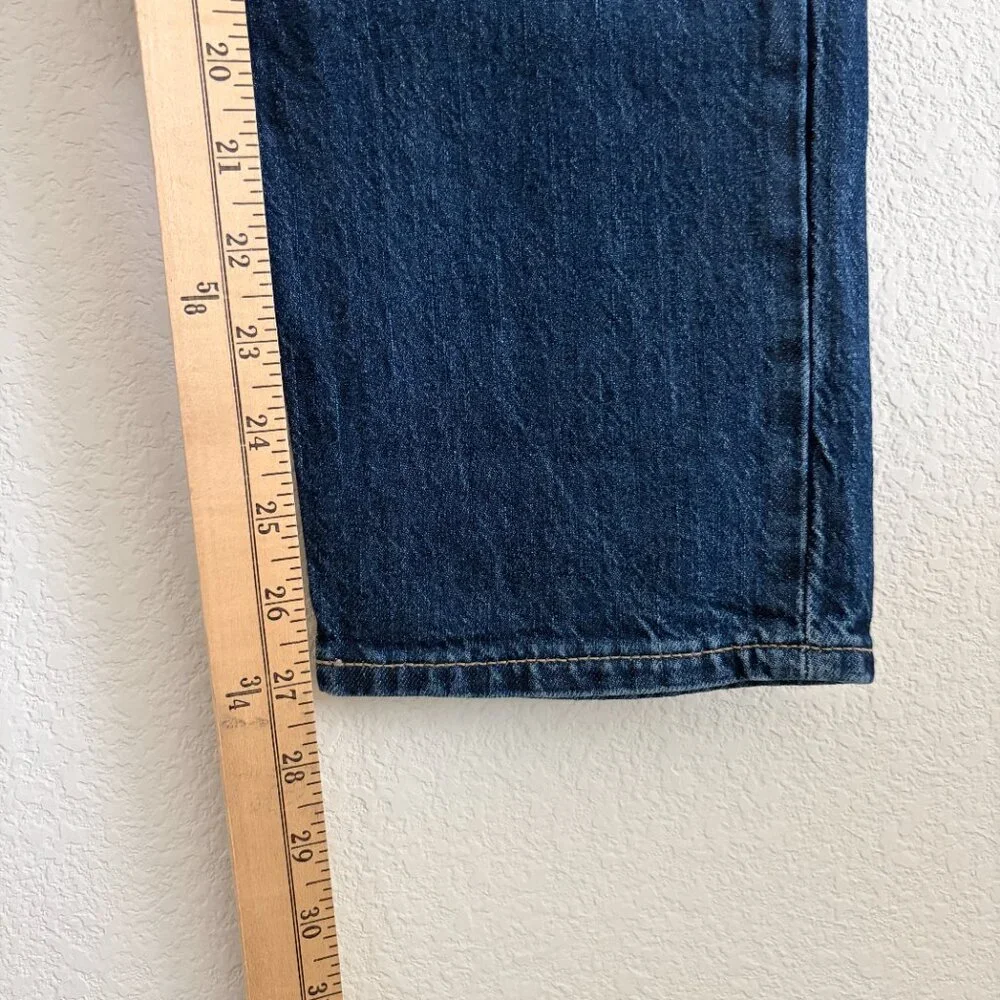 GAP Jean- Universal Slim Boyfriend Womens Size 6/28R Dark Wash Denim High-Rise